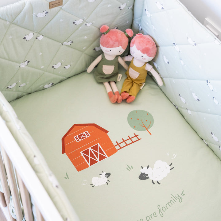 Pack colcha y protector 60x120