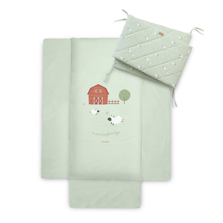 Pack colcha y protector 60x120