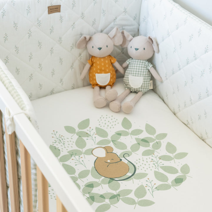 Pack colcha y protector 60x120