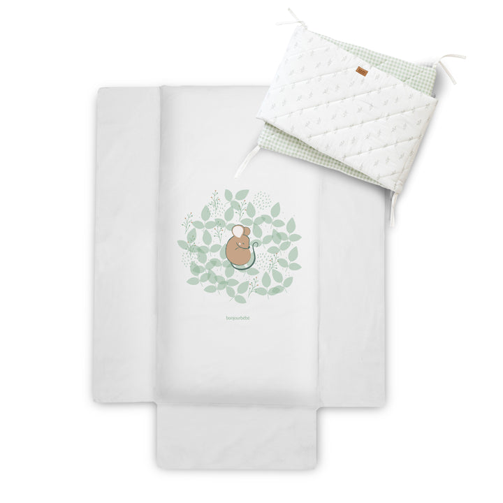 Pack colcha y protector 60x120