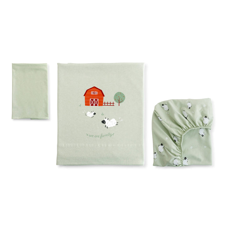 Sábana 3 piezas minicuna jersey