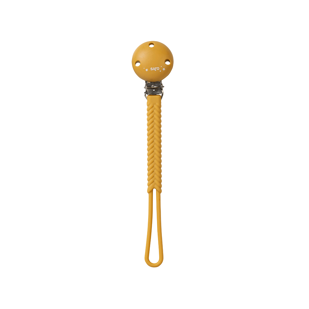 Portachupetes de silicona "Trenza"