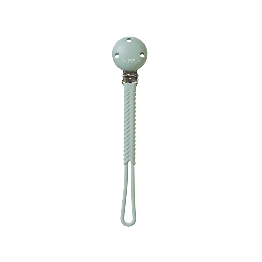 Portachupetes de silicona "Trenza"