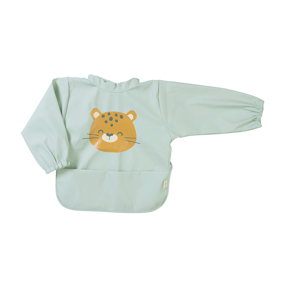 Babero impermeable con mangas