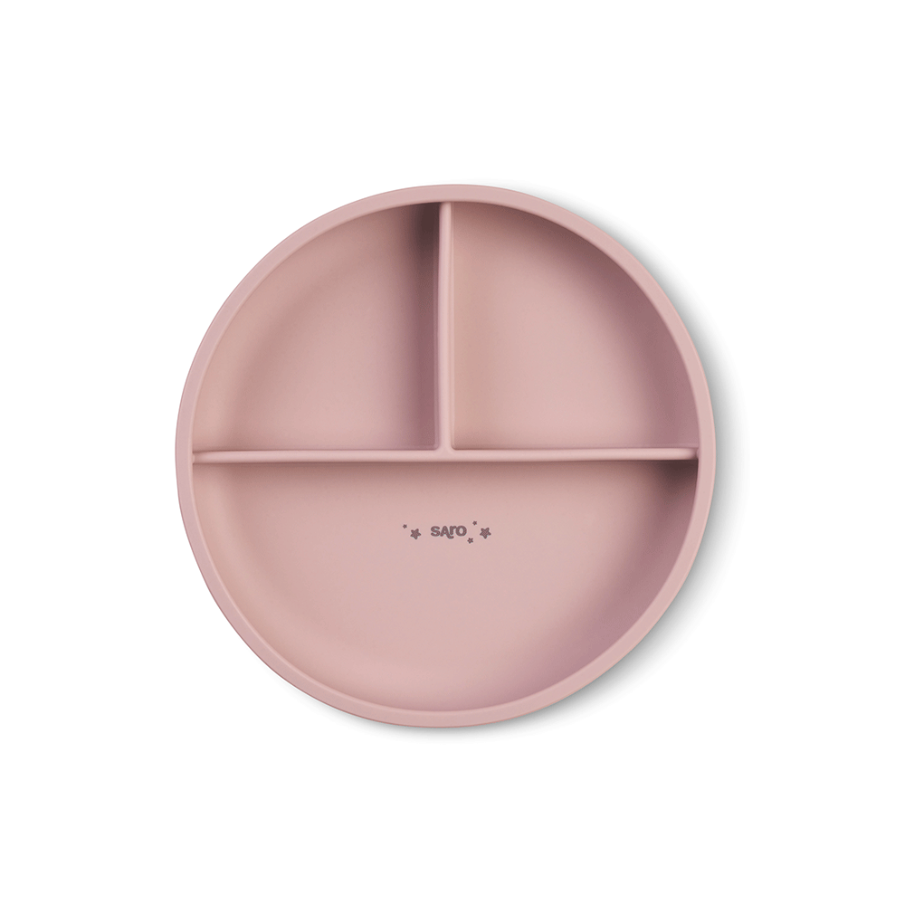 “Food & Fun” Plate with sections