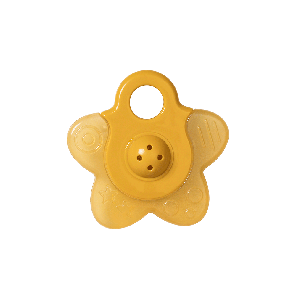 Mordedor de agua con sonajero "Star"