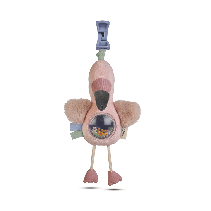 Sonajero pinza Jungle Party Flamingo