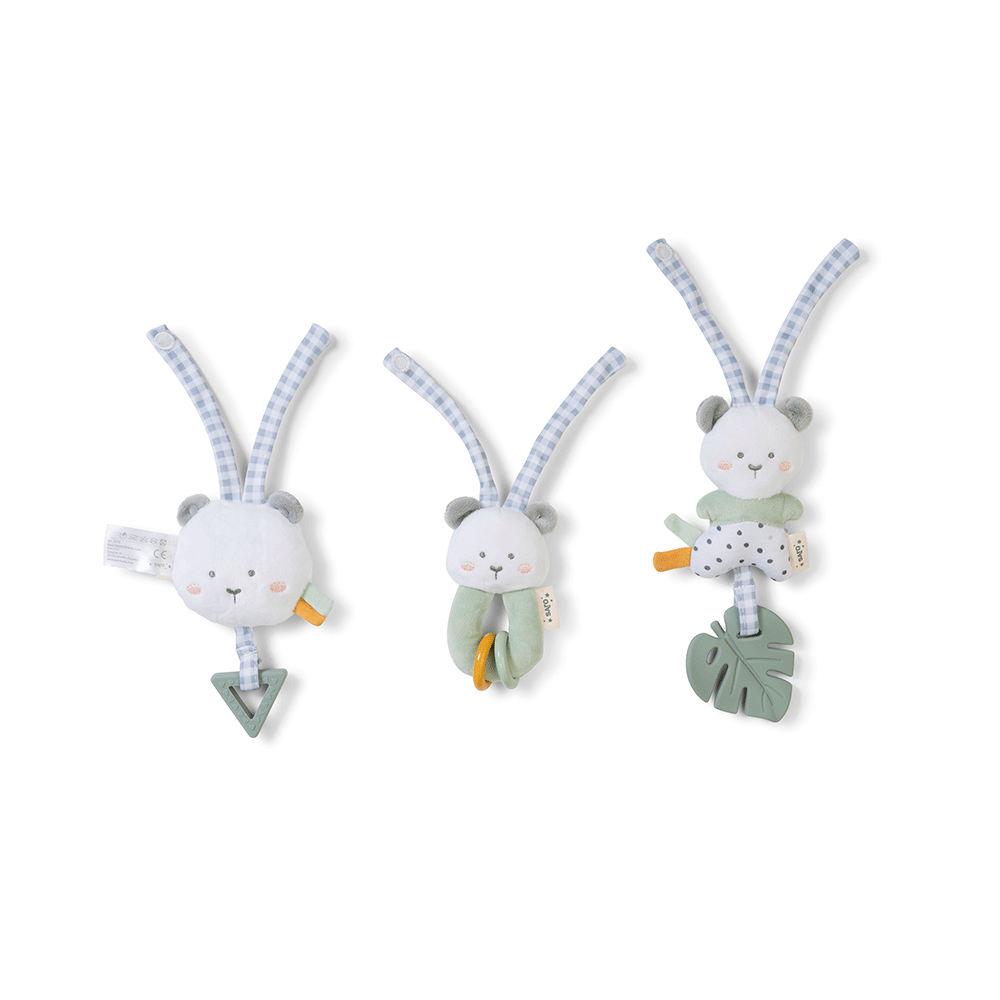 Set de 3 sonajeros "Sweet & Fun"