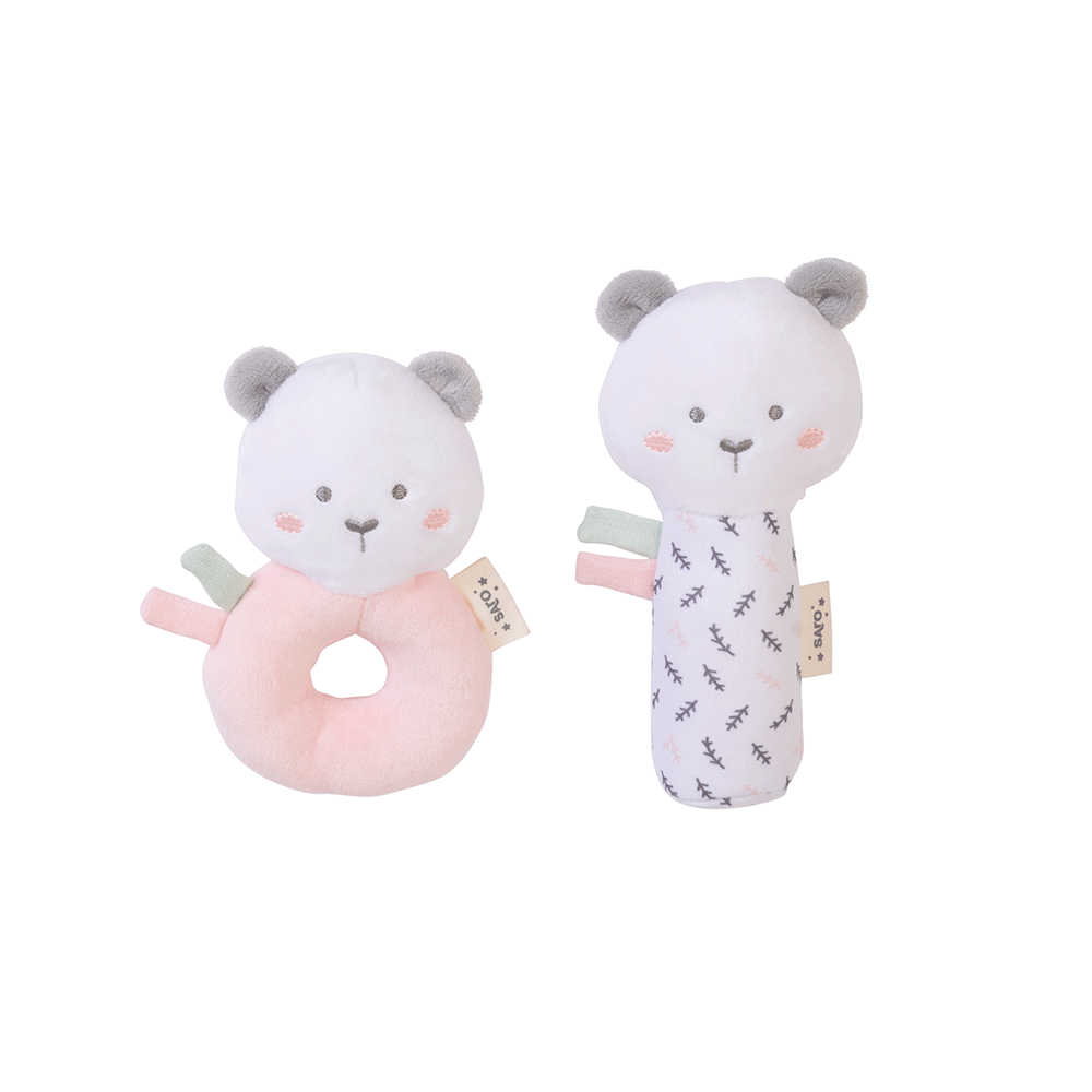 Set de 2 sonajeros "Sweet & Fun"