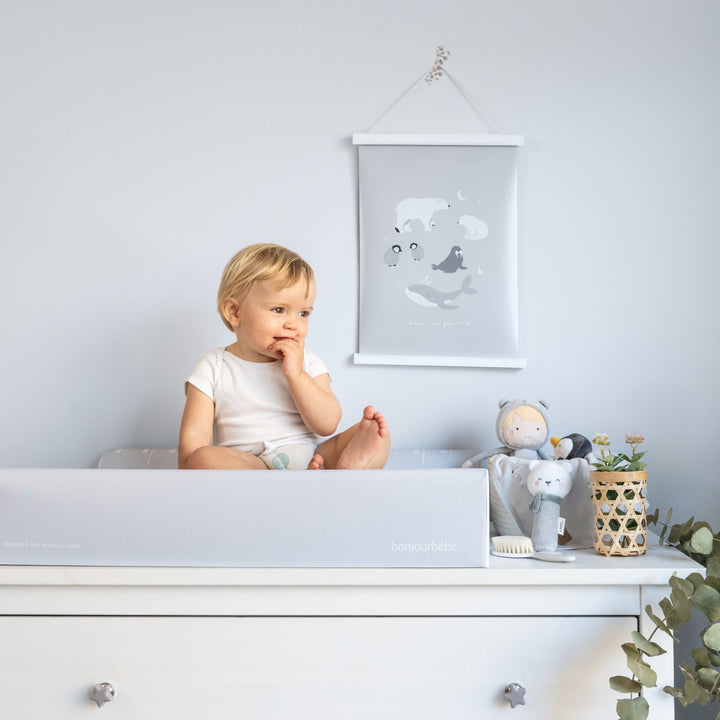 Cambiador de cómoda PVC