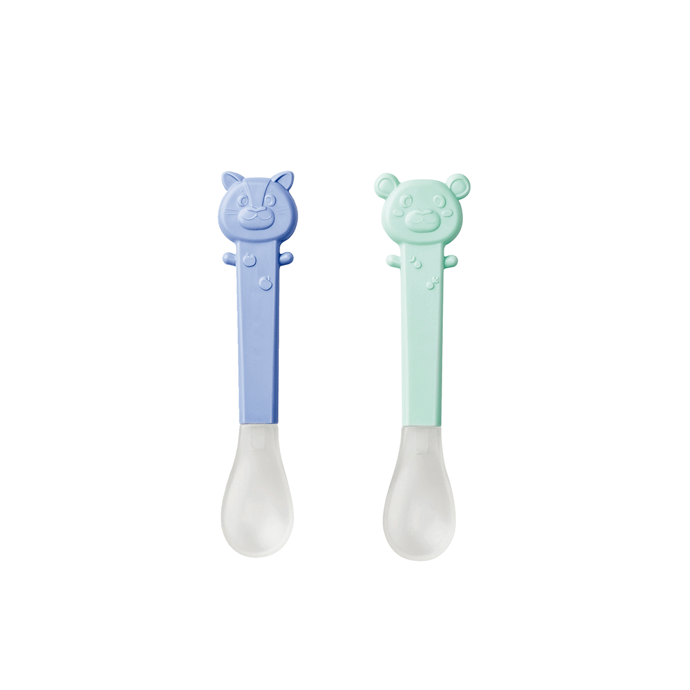 Set de 2 cucharas de punta blandita