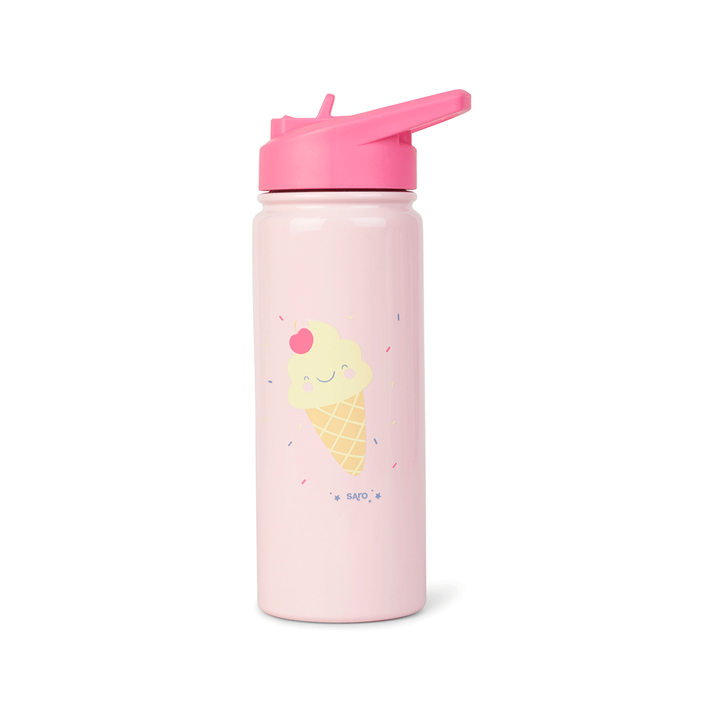 Botella térmica infantil con pajita 500 ml