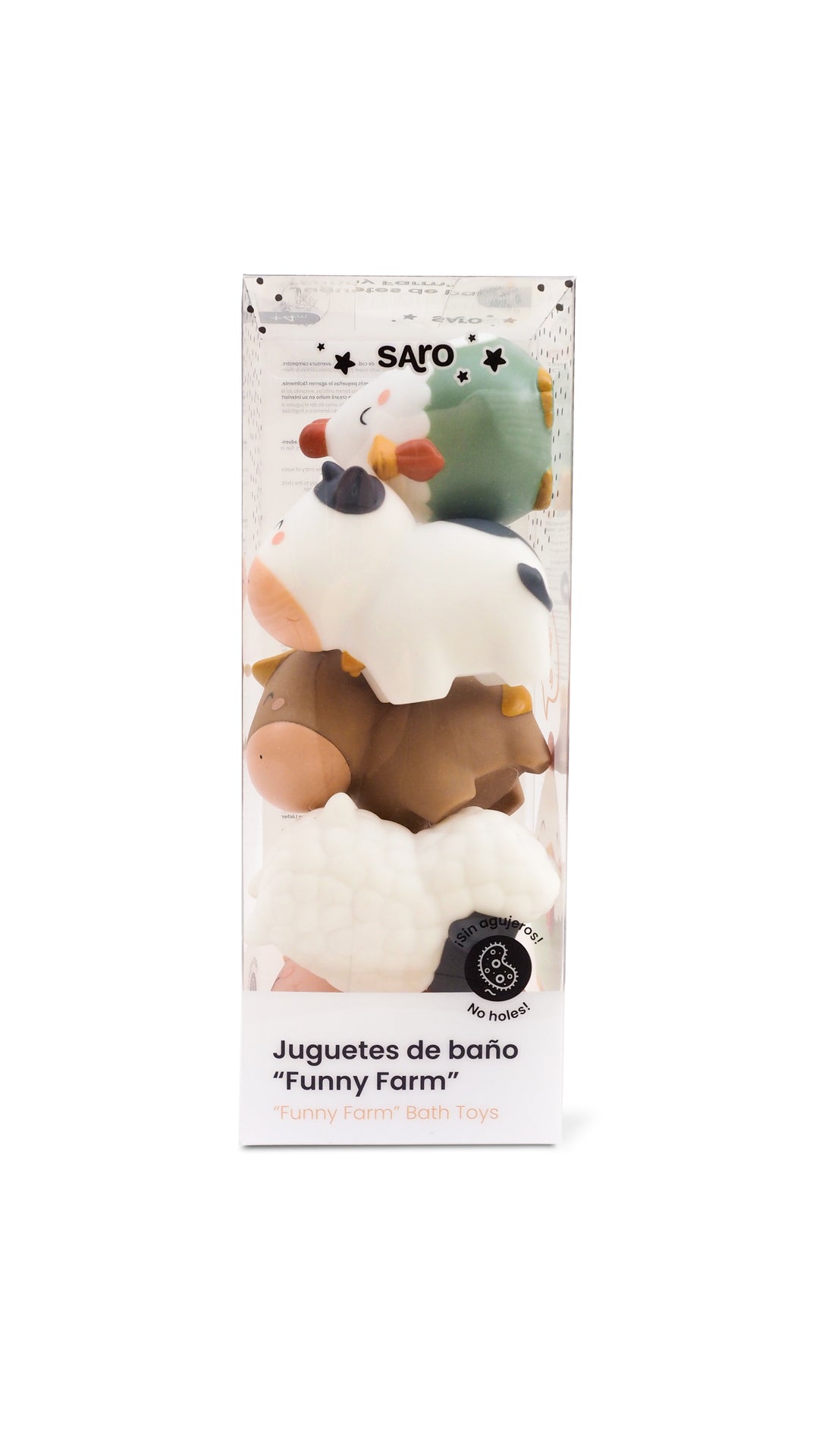 Set de 5 juguetes de baño "Funny Farm"