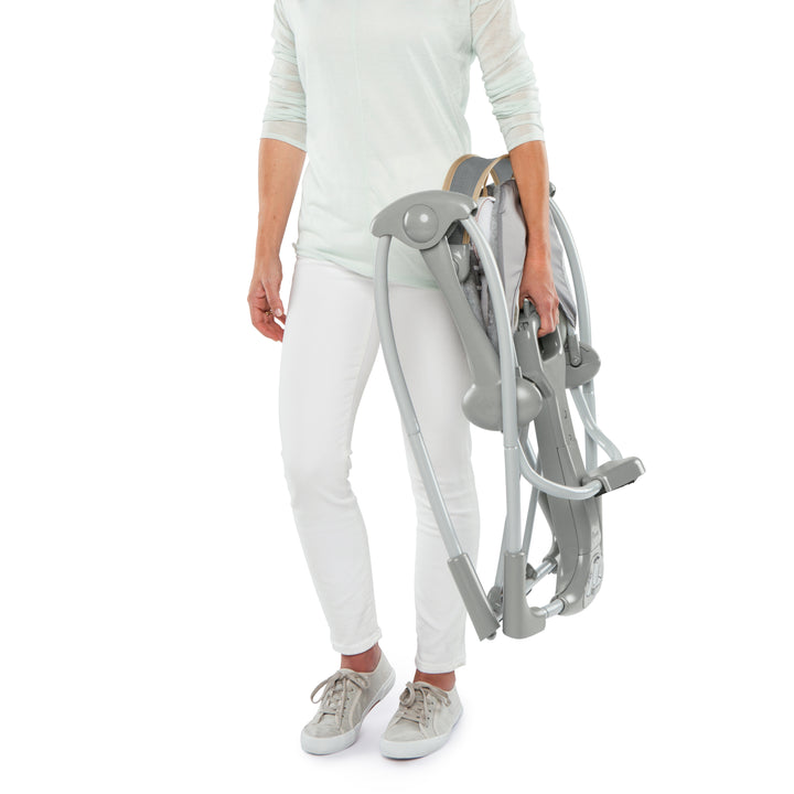 Columpio portátil deluxe swing ‘n go con melodía “Bella Teddy”