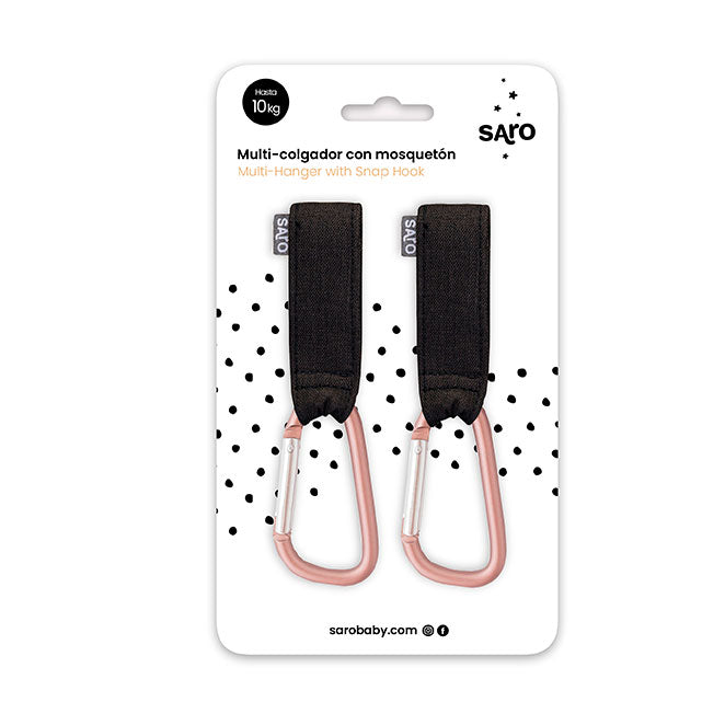 Pack multi-colgador con mosquetón