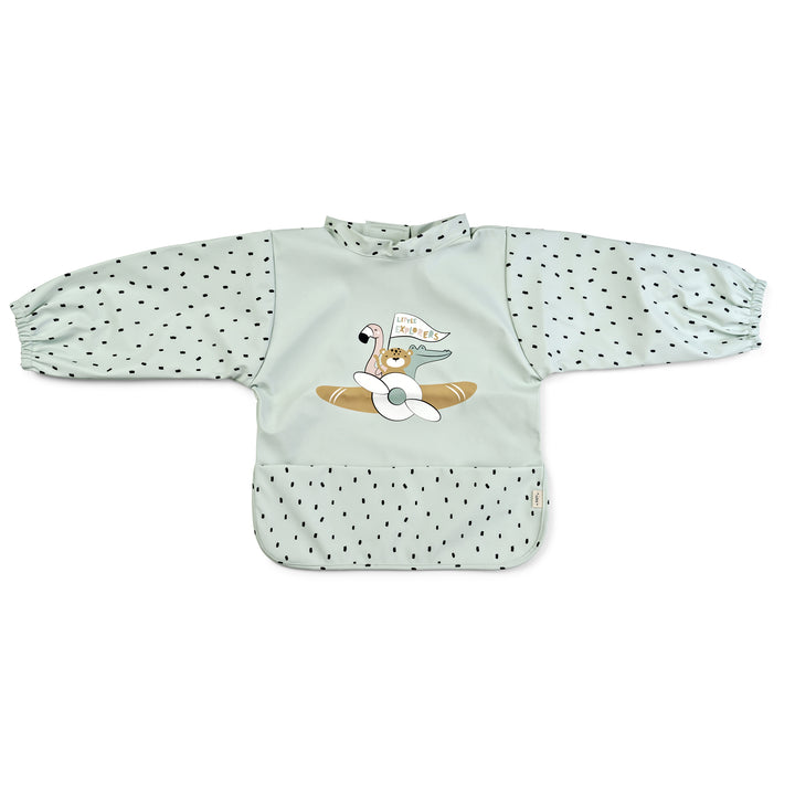 Babero impermeable con mangas