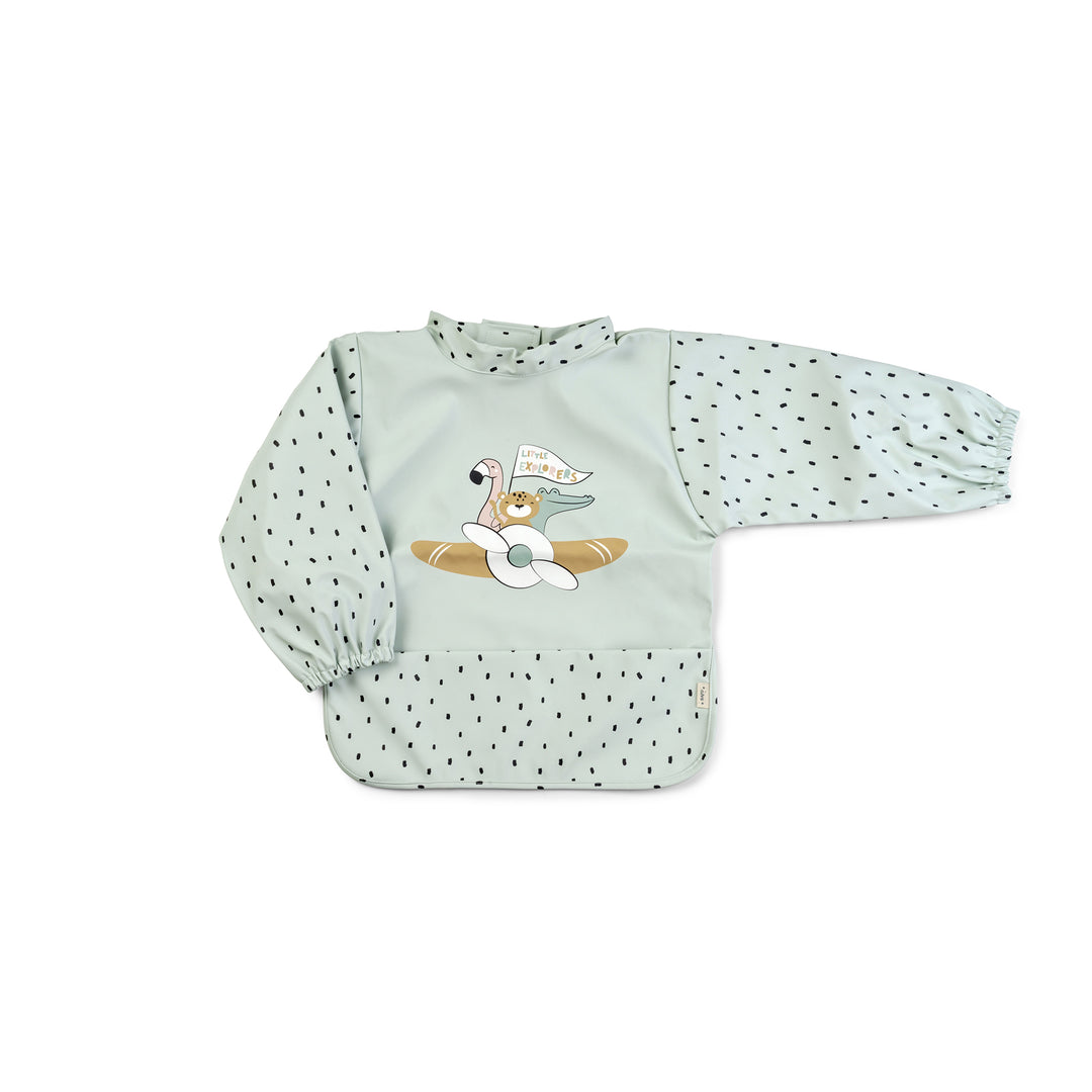 Babero impermeable con mangas