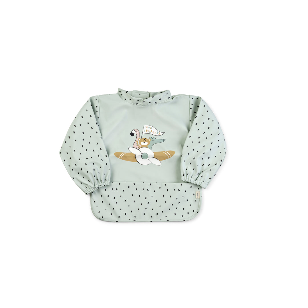 Babero impermeable con mangas