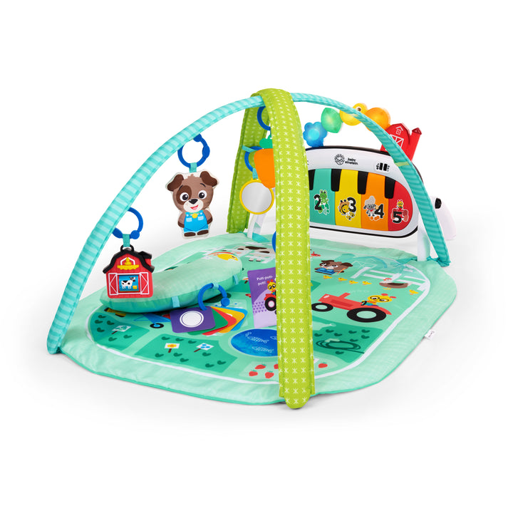 GIMNASIO DE ACTIVIDADES 4-IN-1 “KICKIN’ TUNES™ MUSICAL MEADOW”