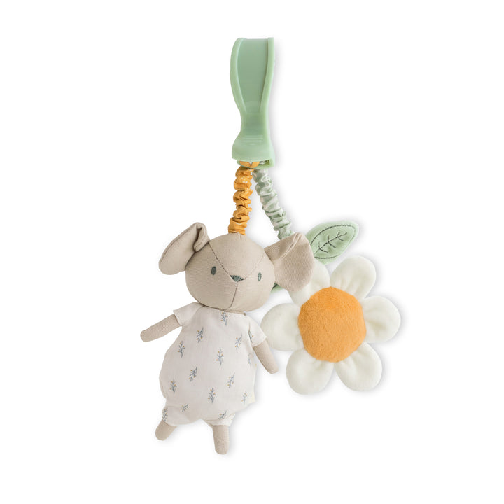 Mousie sonajero con pinza "Spring Cottage"