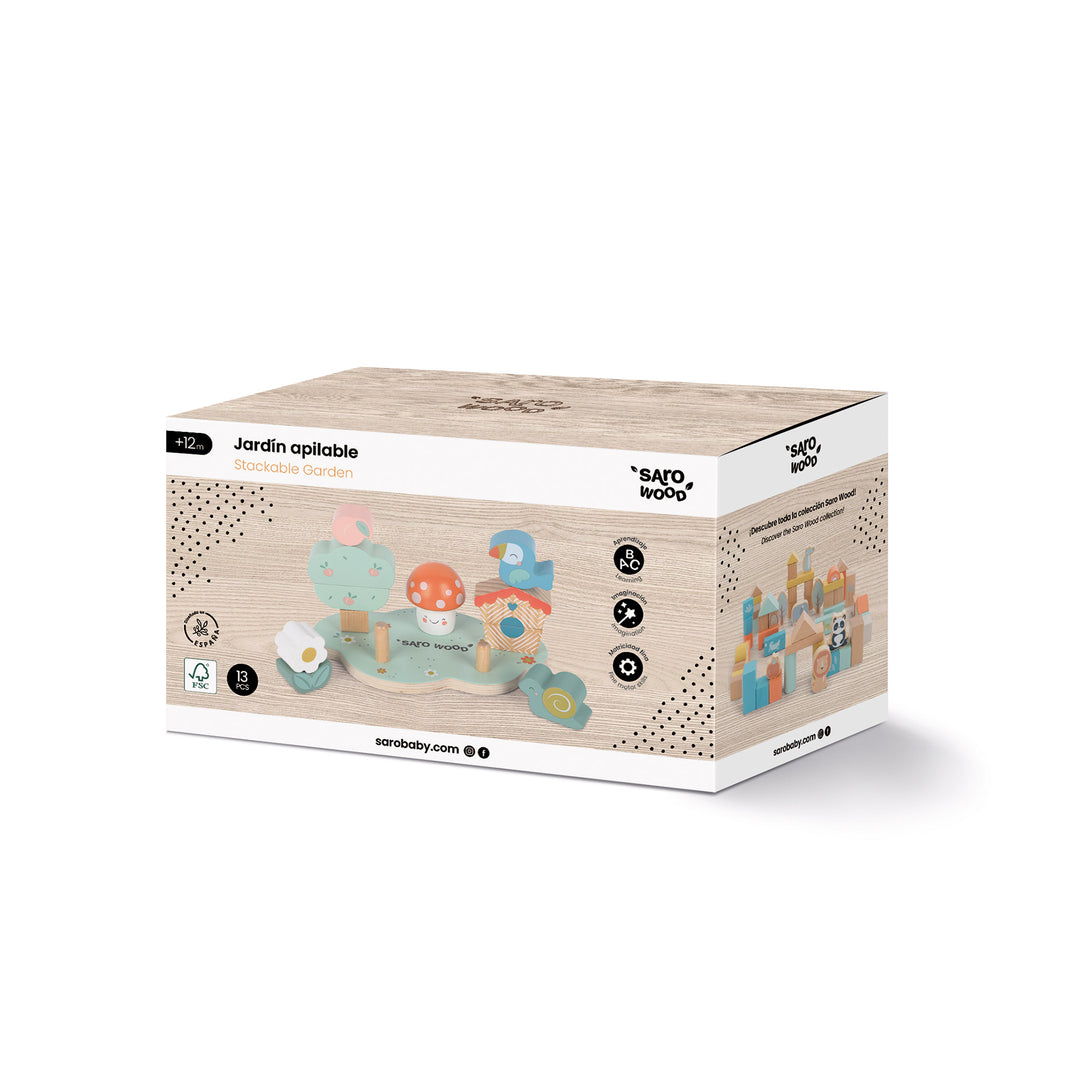 Jardín apilable