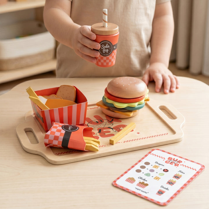Conjunto de hambúrguer “Burger Lovers Club”