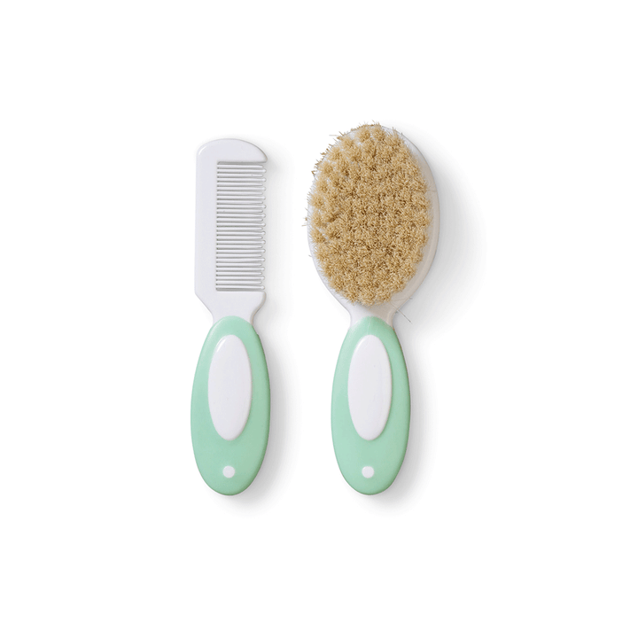Set de cepillo y peine con cerdas naturales