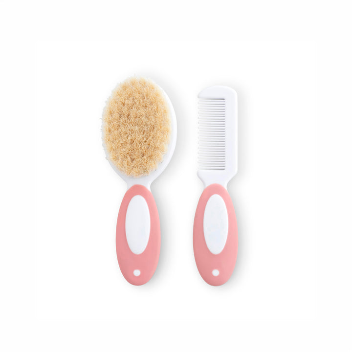 Set de cepillo y peine con cerdas naturales