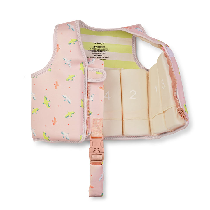 Chaleco flotador de aprendizaje