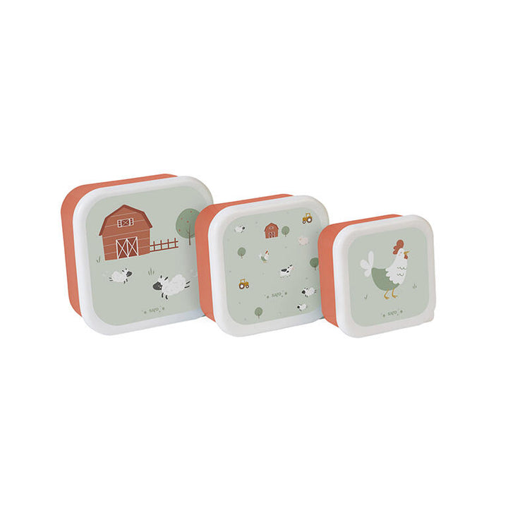 Set of 3 lunch boxes