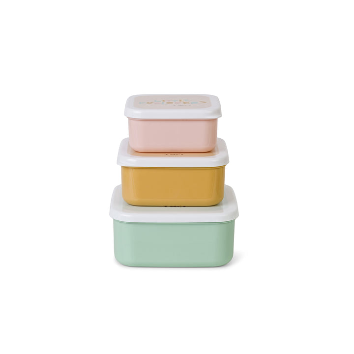 Set de 3 cajitas para el almuerzo