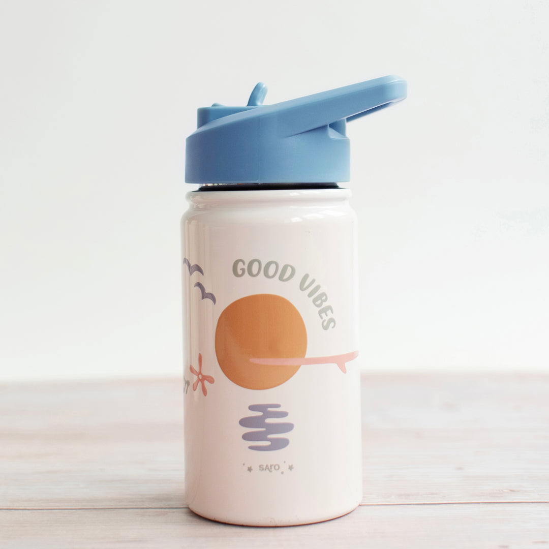 Botella térmica infantil con pajita 350 ml