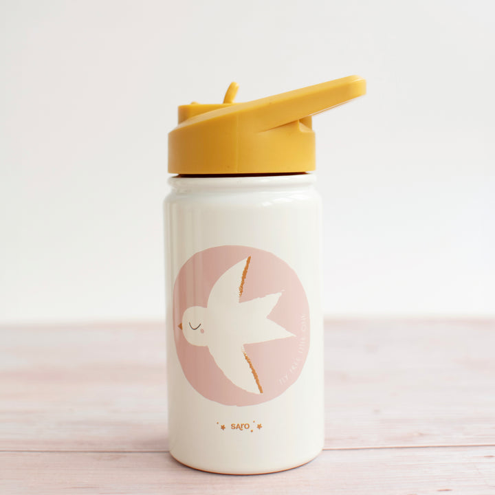 Botella térmica infantil con pajita 350 ml