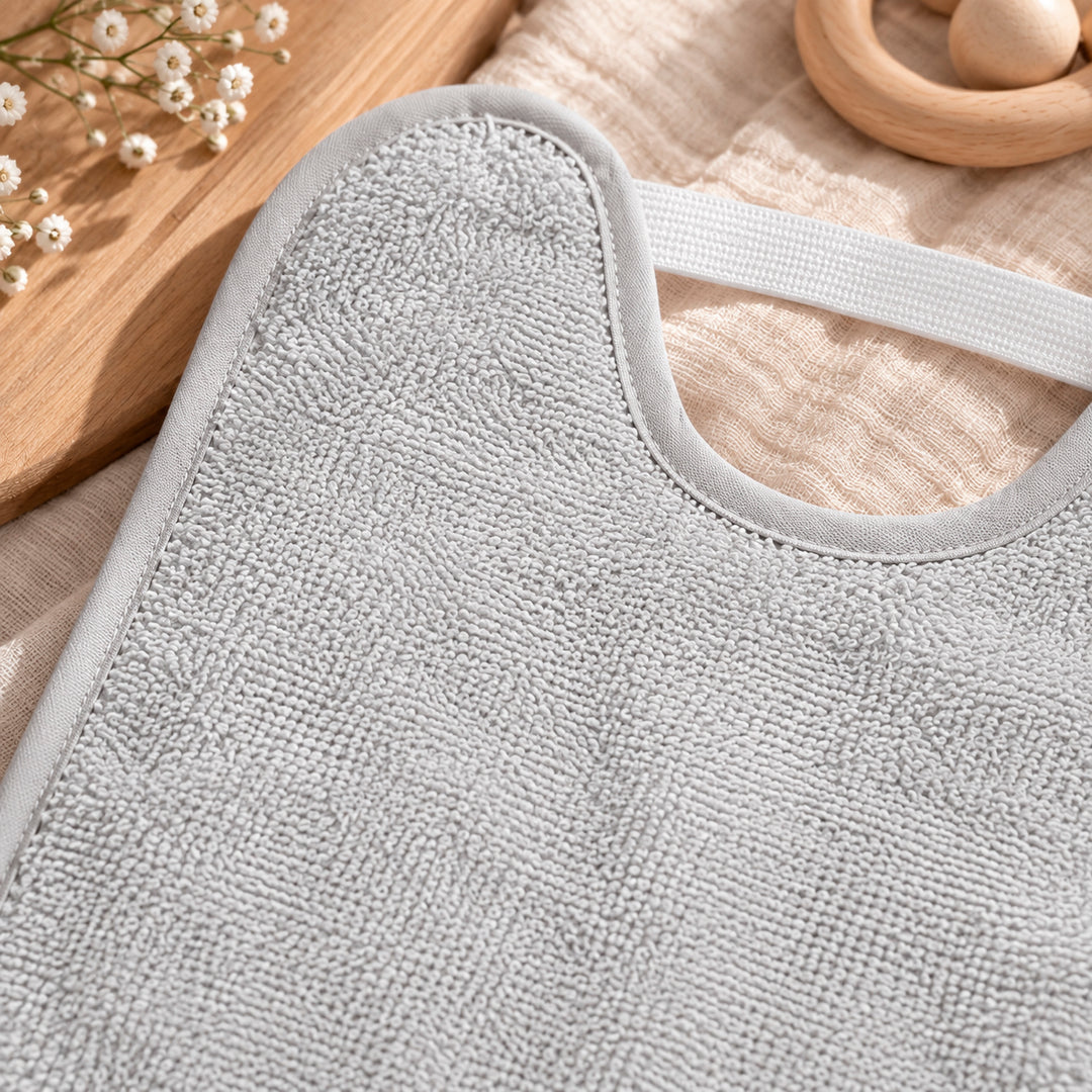 Waterproof Terry Bib with elastic