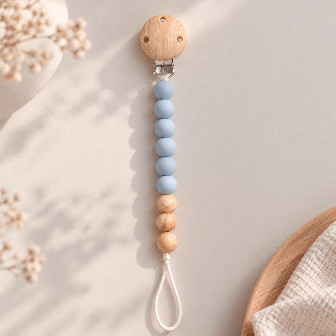 Silicon pacifier chain "Woody"