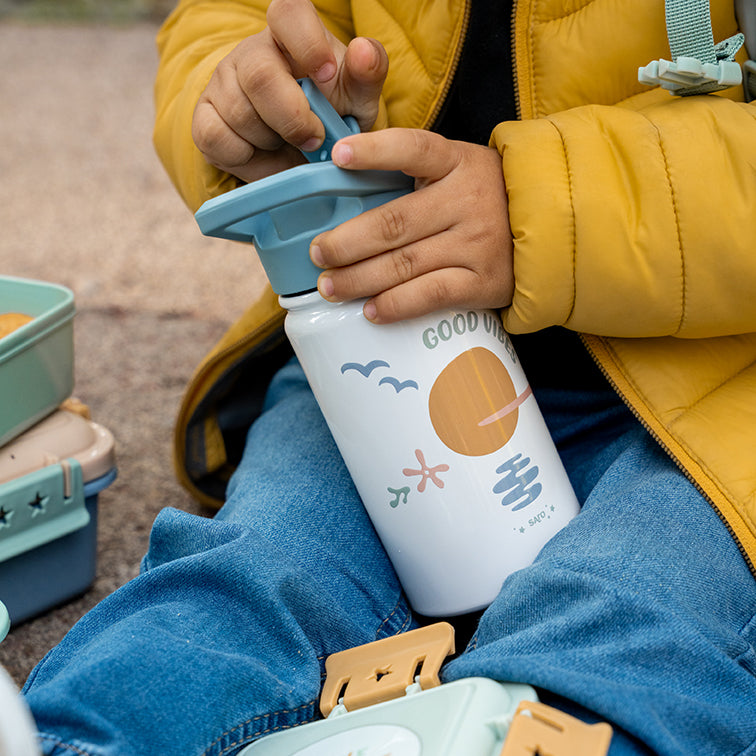 Botella térmica infantil con pajita 350 ml