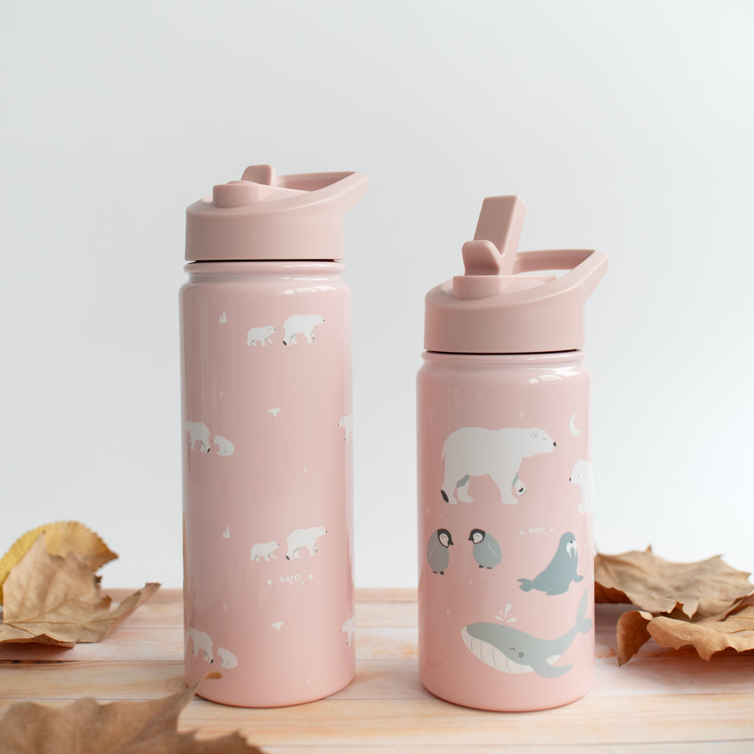 Garrafa térmica infantil com palhinha, 500ml