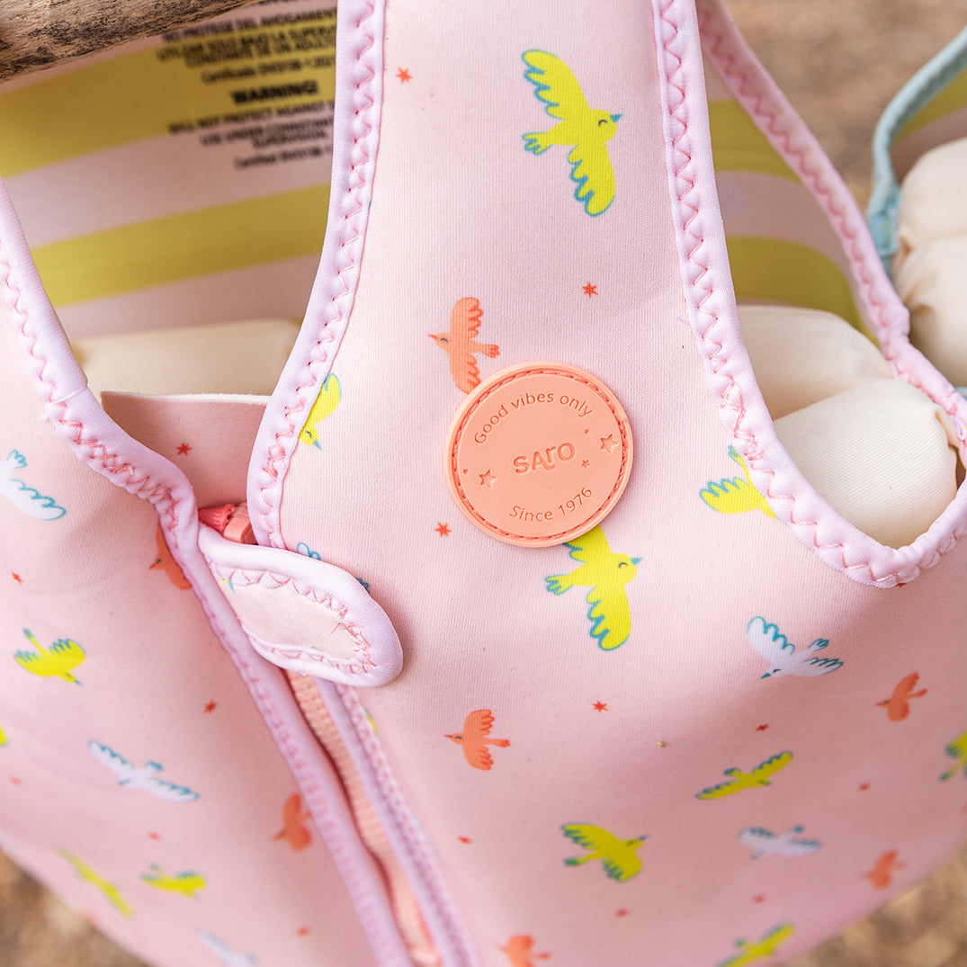 Chaleco flotador de aprendizaje