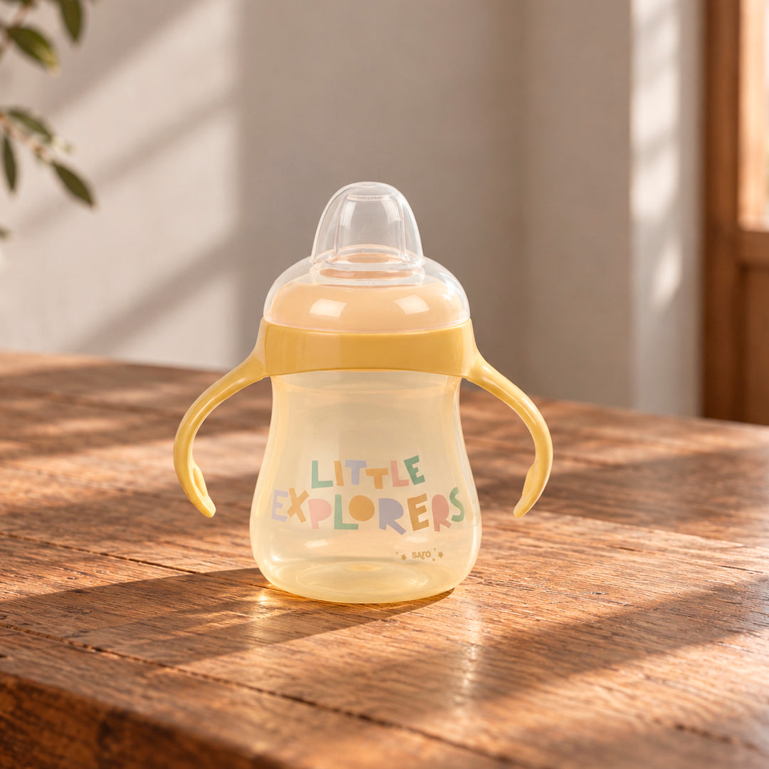 Taza antigoteo "Little Explorers"
