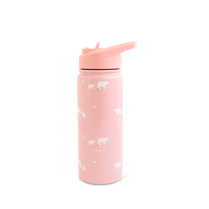 Garrafa térmica infantil com palhinha, 500ml