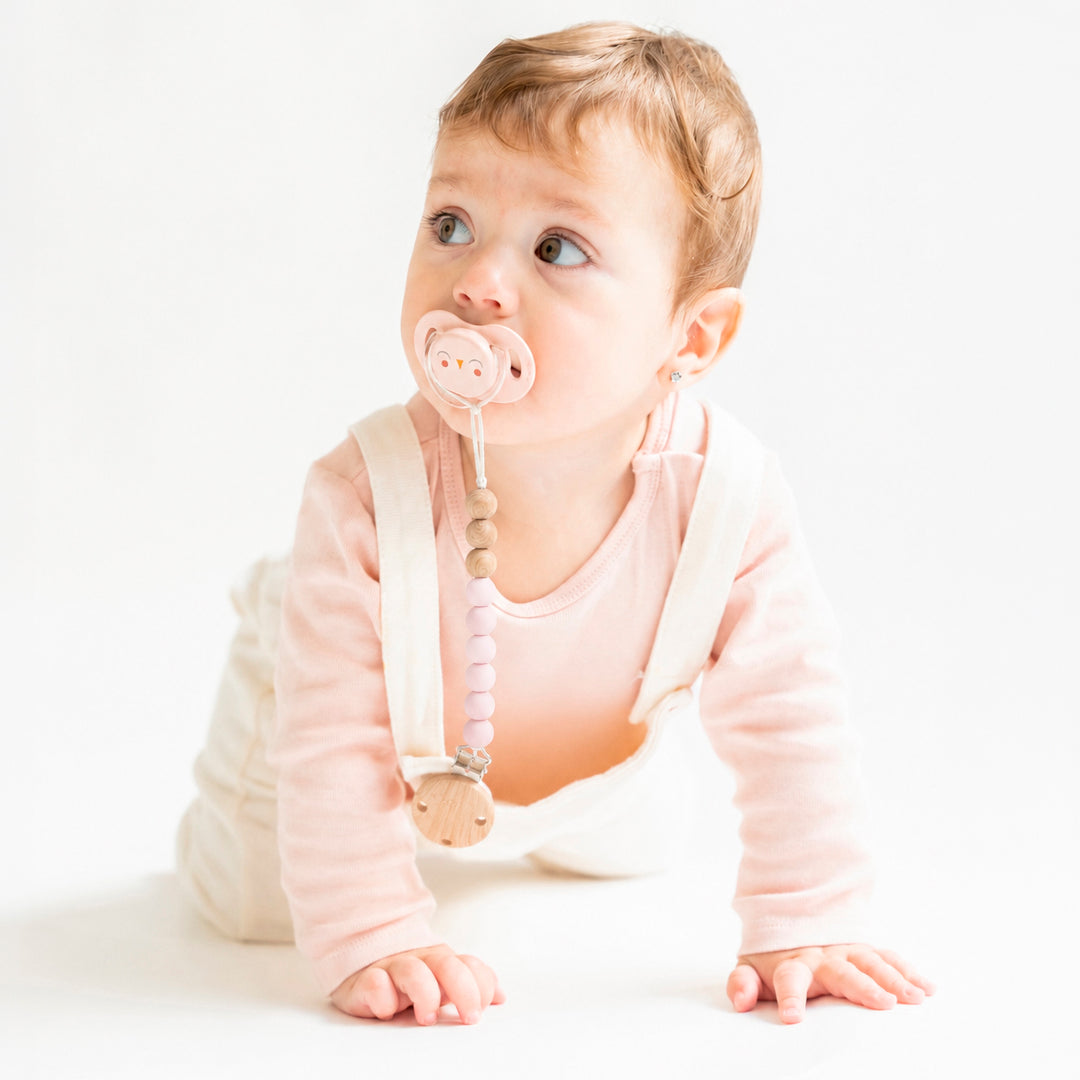 Silicon pacifier chain "Woody"