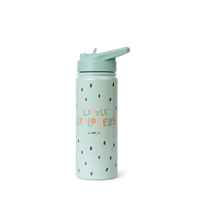 Children's thermal bottle with straw 500ml
