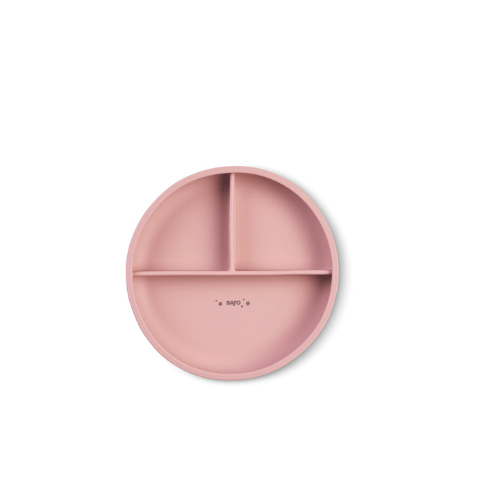 “Food & Fun” Plate with sections